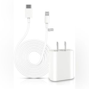 Apple iphone fast Charger with ten foot lightning cable